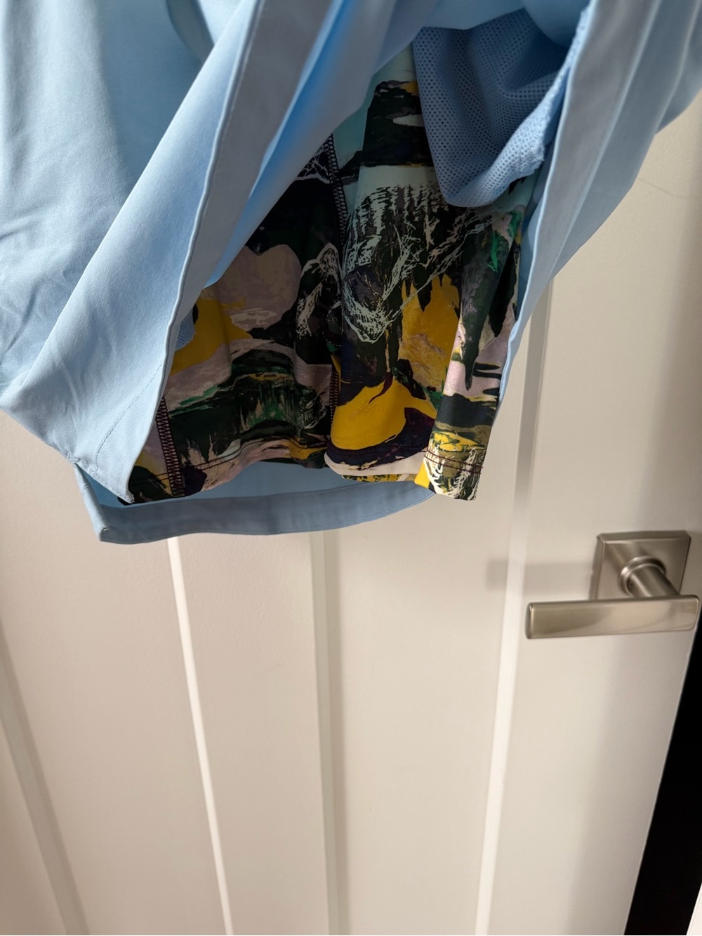 North Face Light Blue Sleeveless Drawstring Waist Dress - Picture 5 of 6